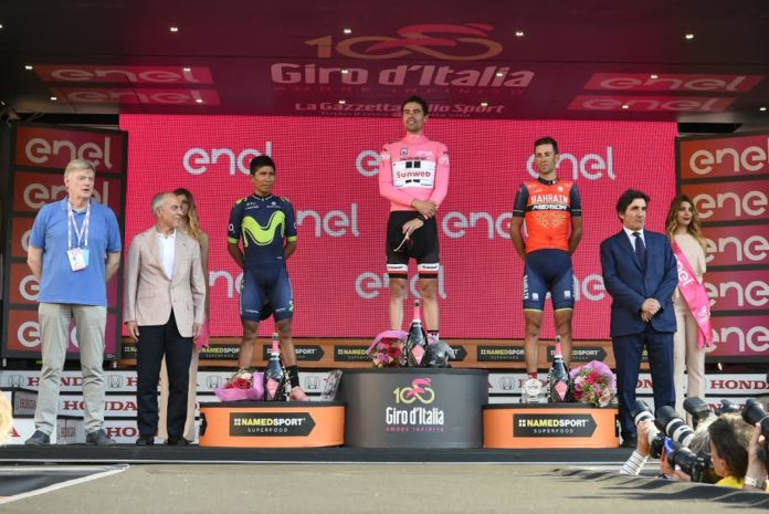 Giro d Italia 2017 Final Podium