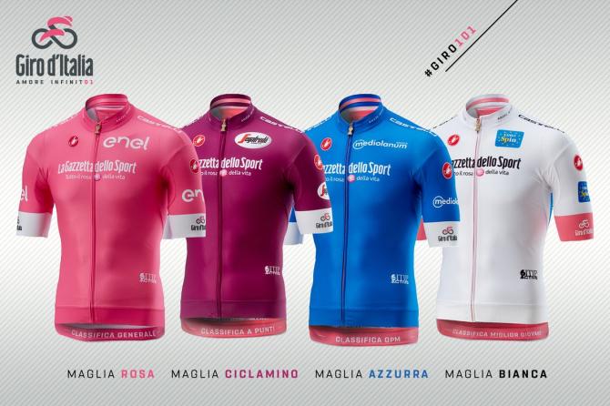 Giro d Italia Jerseys