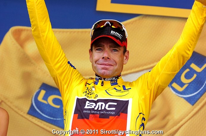 Cadel Evans 2011 Tour de France