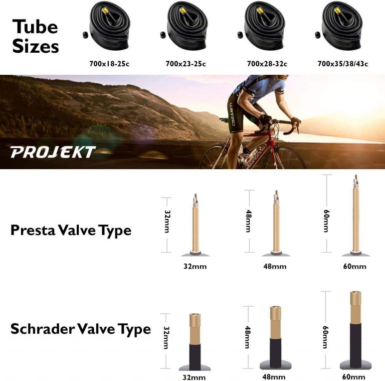 Presta and Scrader Valve Types