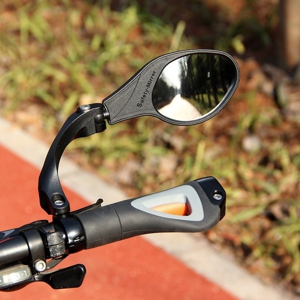 Safe Rearview Mirror Applicable for Both Left and Right West Biking Bar End Bike Mirror