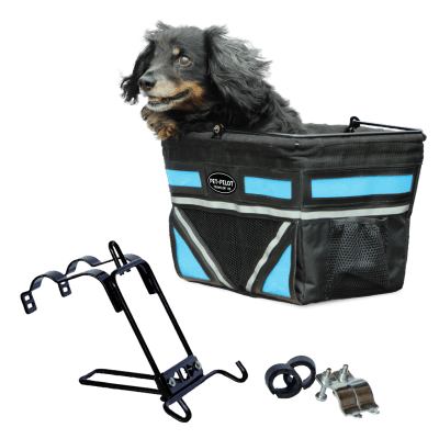 Travelin K9 Pet-Pilot Dog Bike Basket