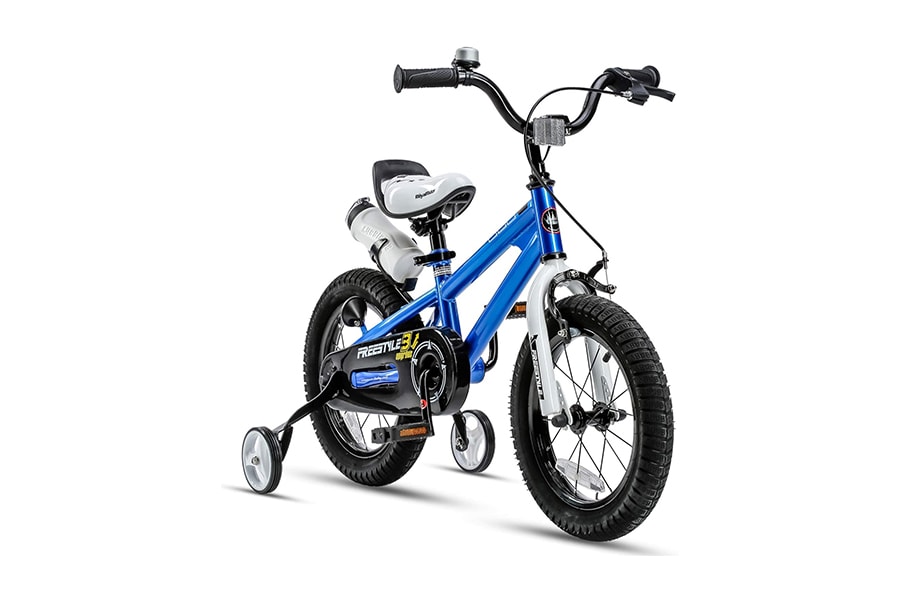 BMW 14 Inch Toddler Bike with Training Wheels for Boys and Girls Age 3-7 a Valuable Outdoor Gift of Kids Light Weight Bicycle for Children 3 4 5 6 7 Years Old 
