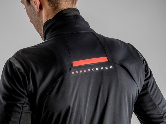 Castelli Alpha ROS 2 Jacket Black Back View