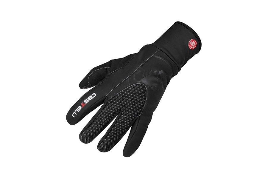Castelli Estremo Winter Cycling Gloves Black Rear