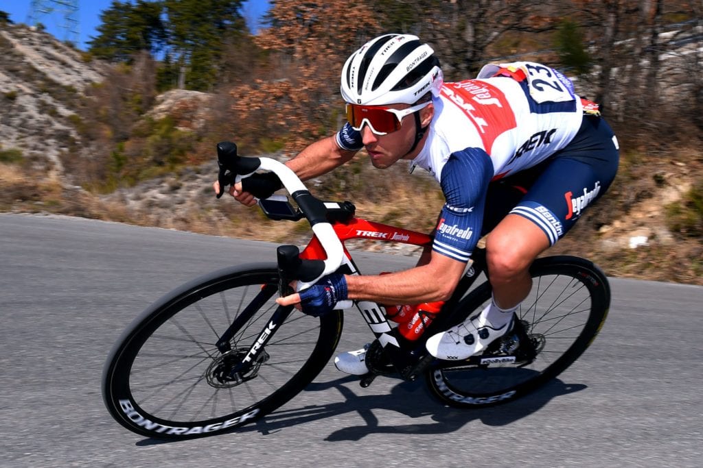 Trek Segafredo wearing Koo Demos Sunglasses